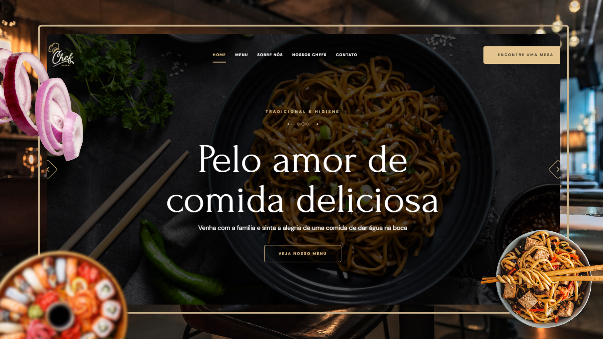 Bakery é uma landing page de restaurante totalmente responsivo
