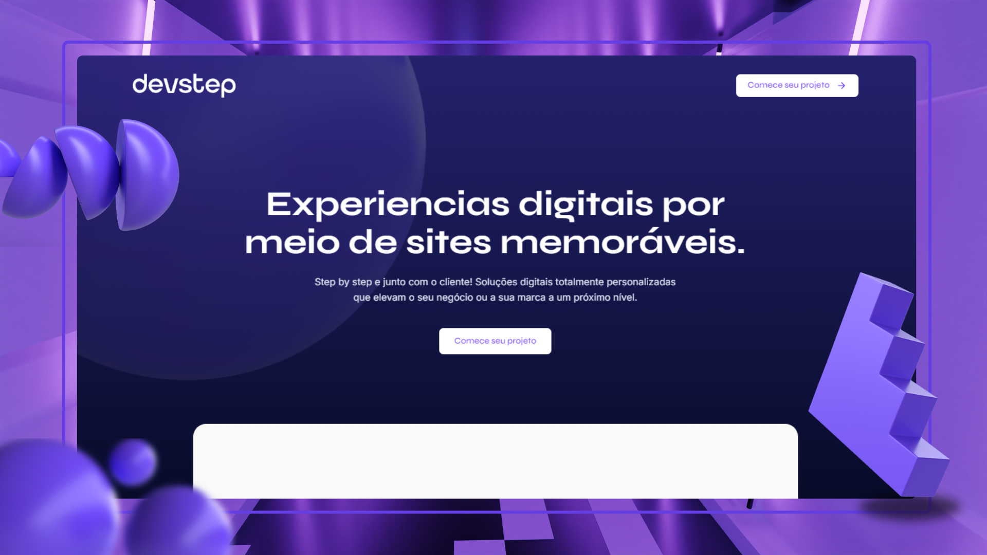 Self-observation is the first step of inner unfolding